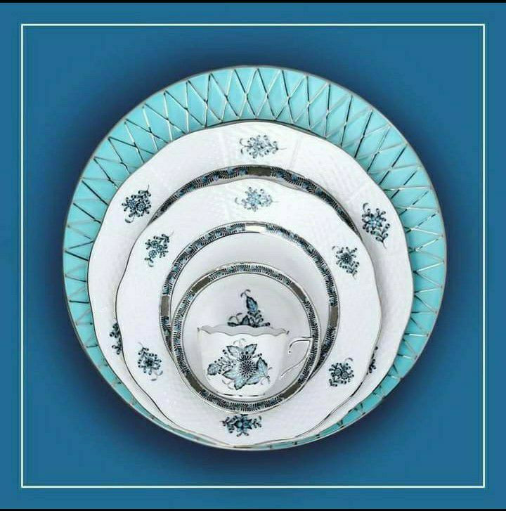 Apponyi minta platina szegéllyel