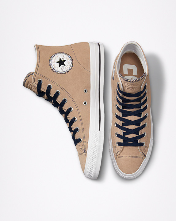 CONS CHUCK TAYLOR ALL STAR PRO SUEDE - HEMP/BLACK/WHITE