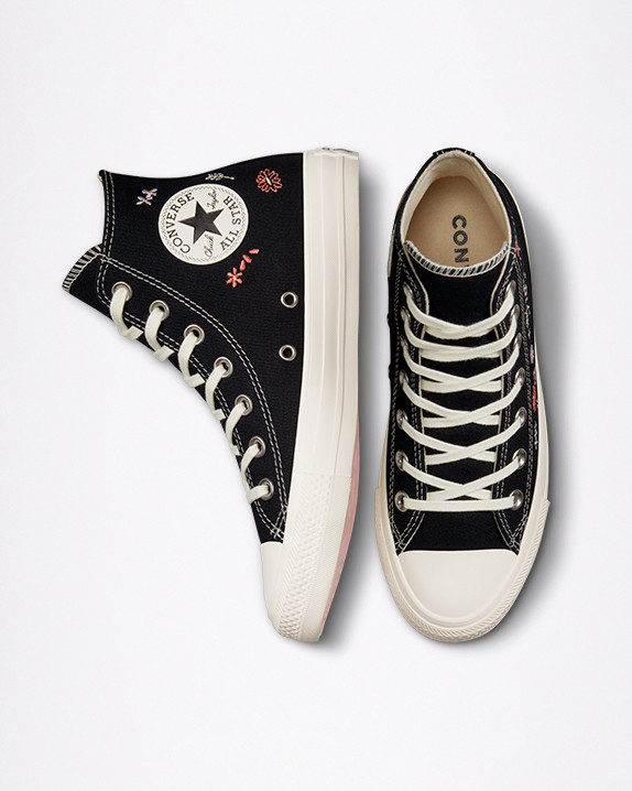 CHUCK TAYLOR ALL STAR THINGS TO GROW - BLACK/MULTI/EGRET