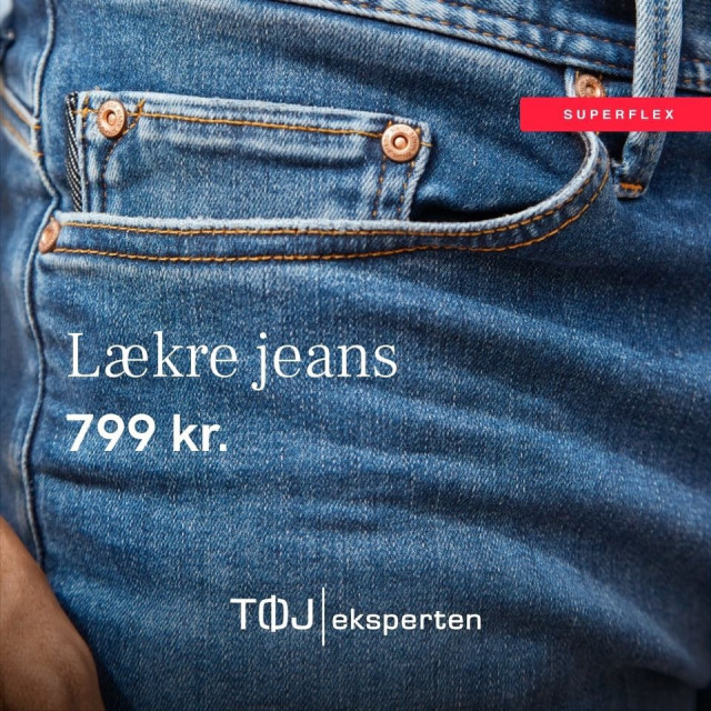 Fede superflex jeans fra Lindbergh frit valg 799,-