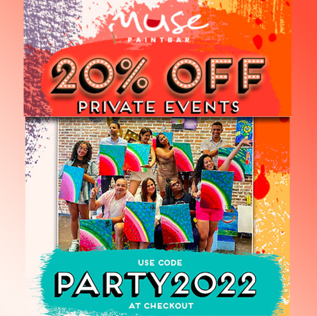 20% off Private Events