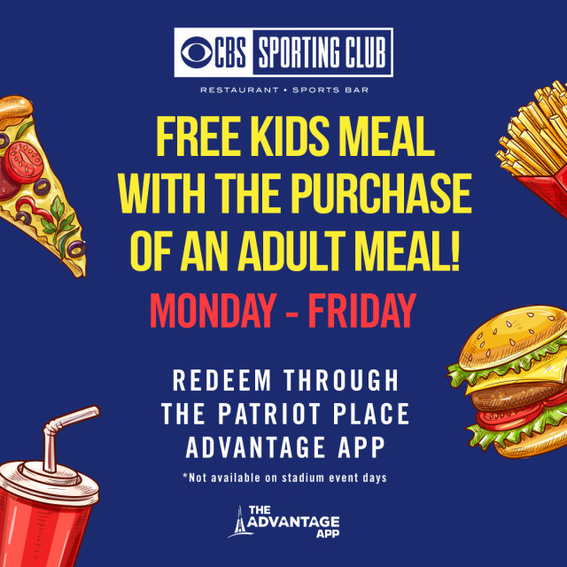 FREE Kids Meal