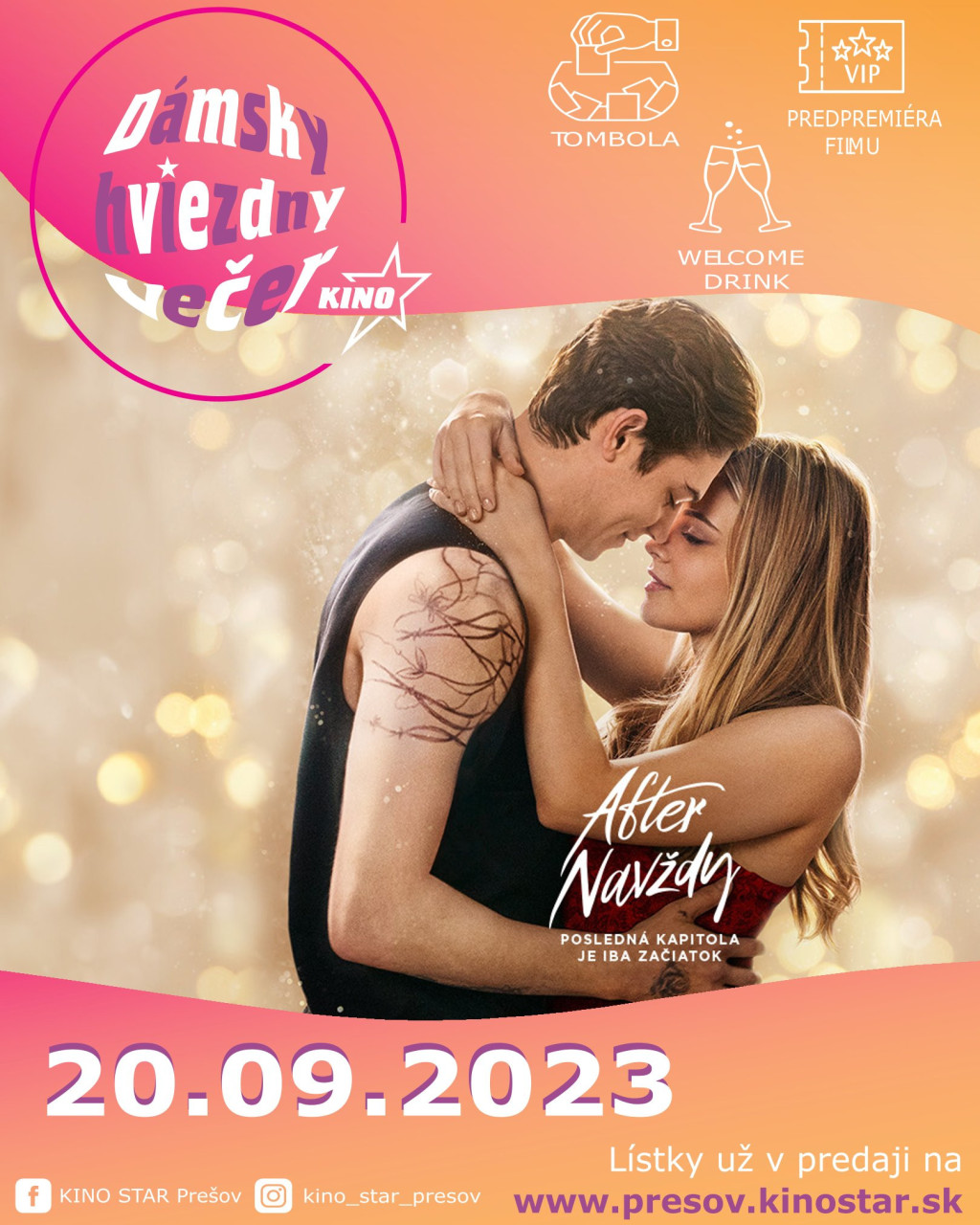 DÁMSKY HVIEZDNY VEČER