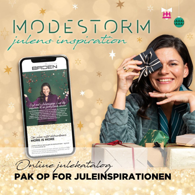 MODESTORM JUL er nu live – pak op for dit onlineunivers med masser af juleinspiration!