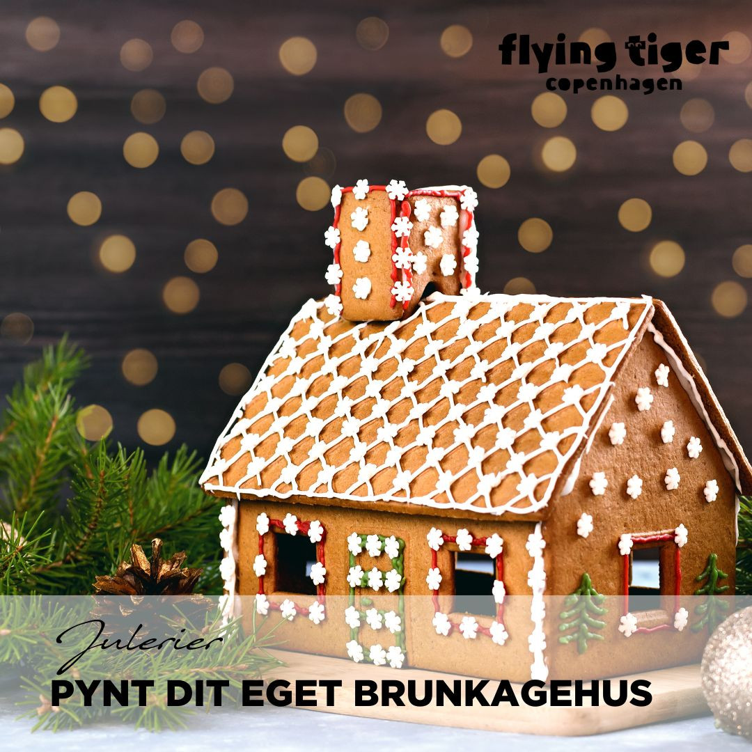 Pynt dit eget brunkagehus
