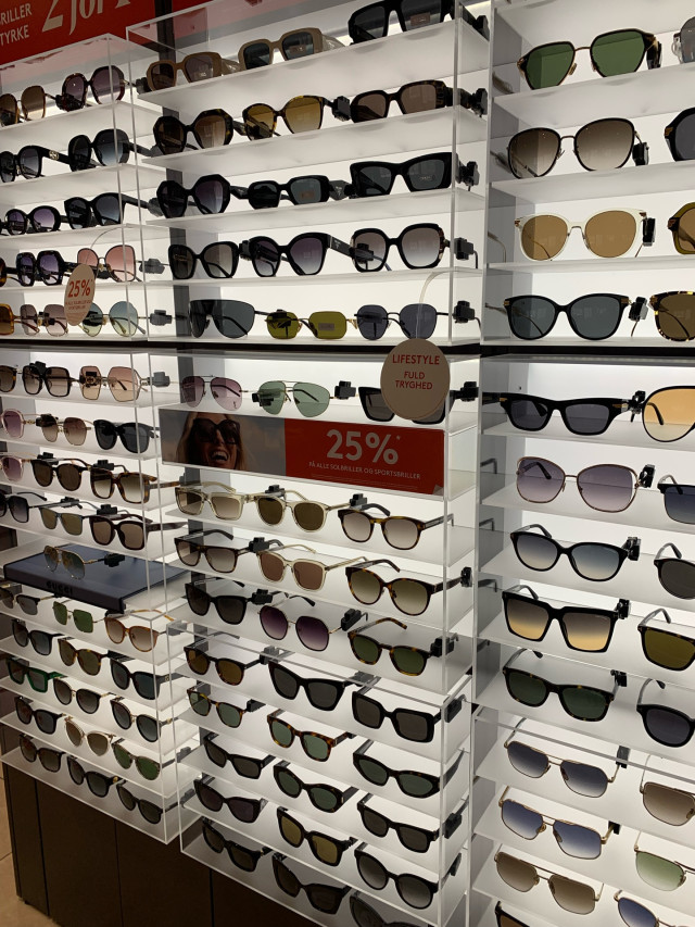 25% på ALLE Solbriller og Sportsbriller