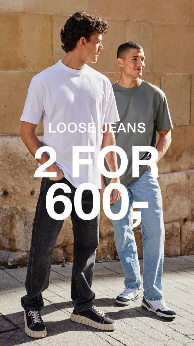 2 for 600,- jeans