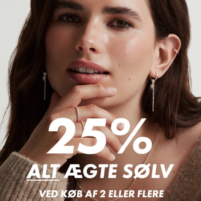 Spar 25% på alt ægte sølv🤍