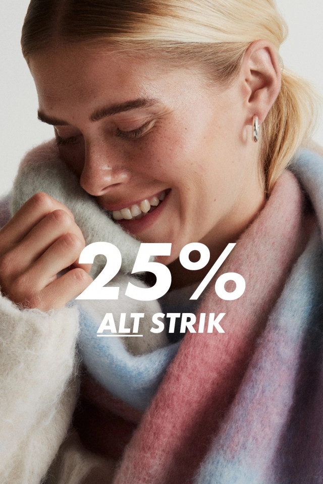 25% PÅ ALT STRIK 