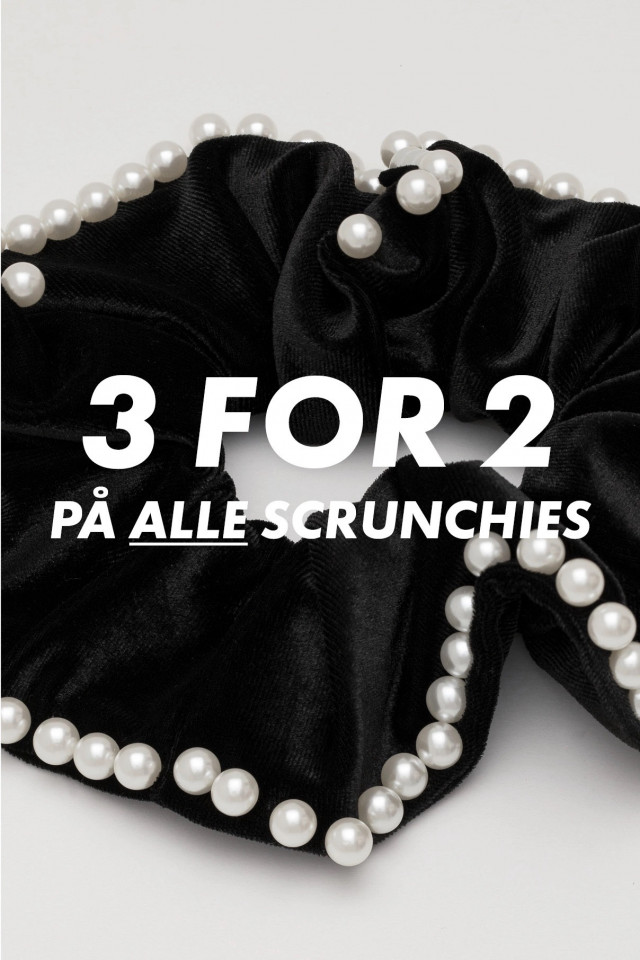 3 FOR 2 PÅ ALLE SCRUNCHIES🖤 