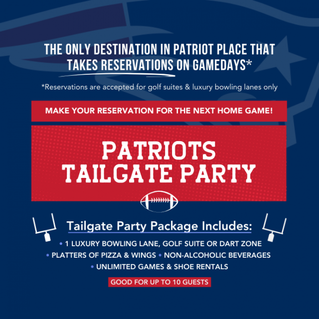 Reserve Your Tailgate Party