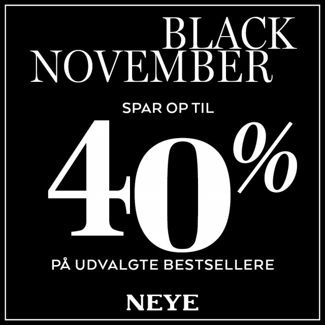 40% på udvalgte bestsellere 🖤