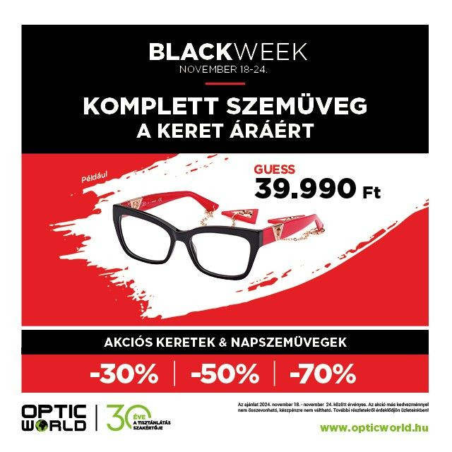 Optic World Black Week