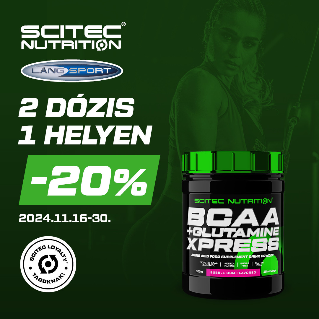 BCAA + Glutamine Xpress akció