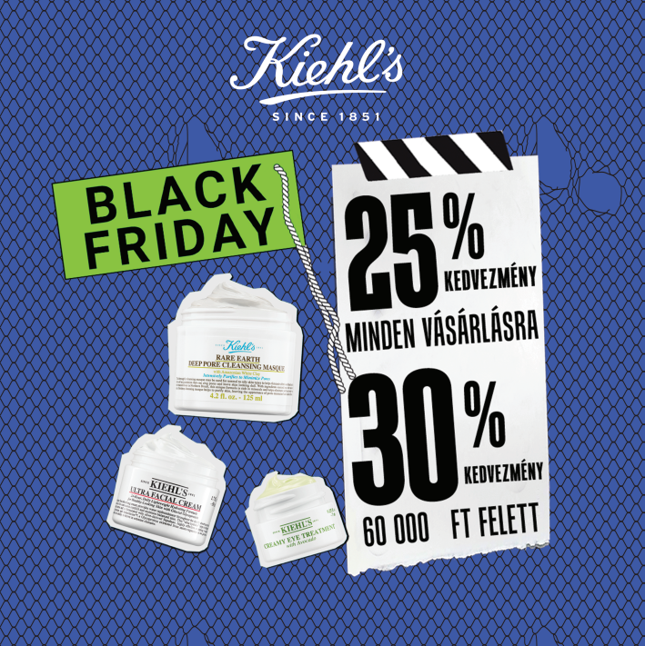 Black Friday a Kiehl's-nél