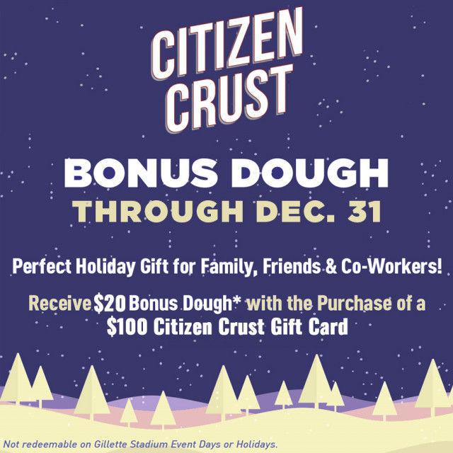 Bonus Dough Gift Card Sale