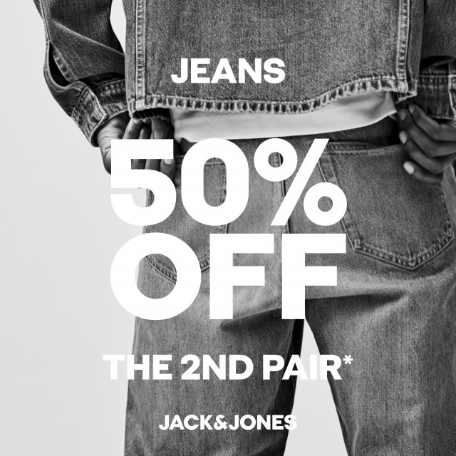 Jeans -50% på 2. par