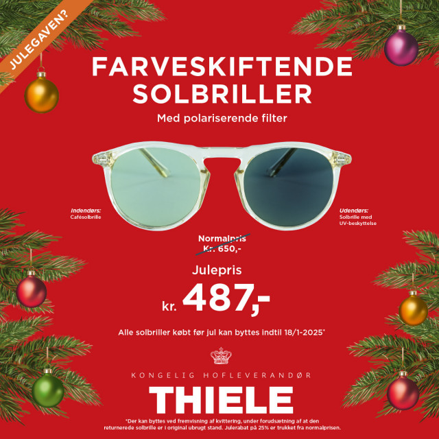 Julegavetilbud til julepris hos Thiele