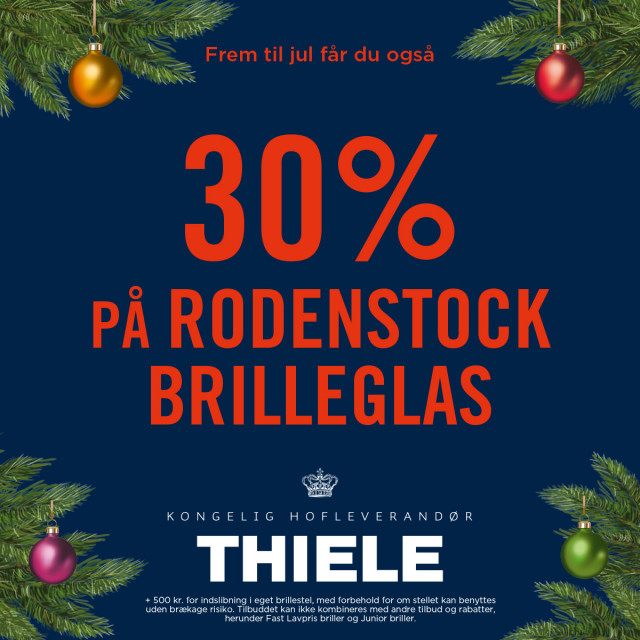 30% på rodenstock glas