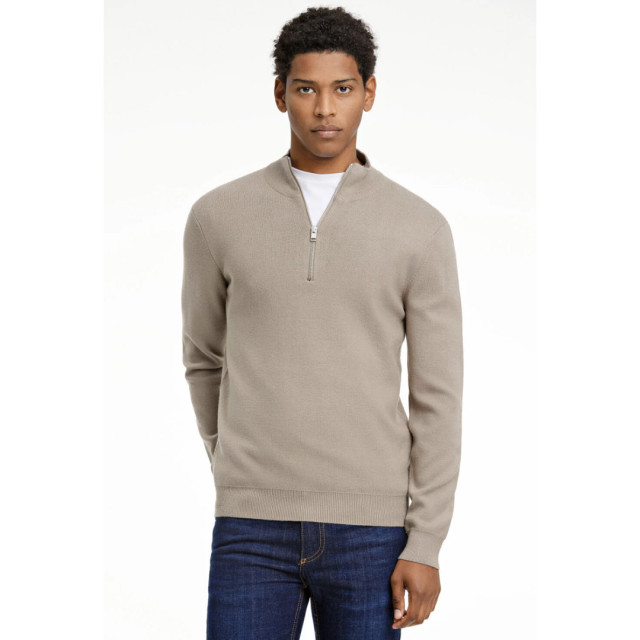 Lindbergh Half-zip striktrøje