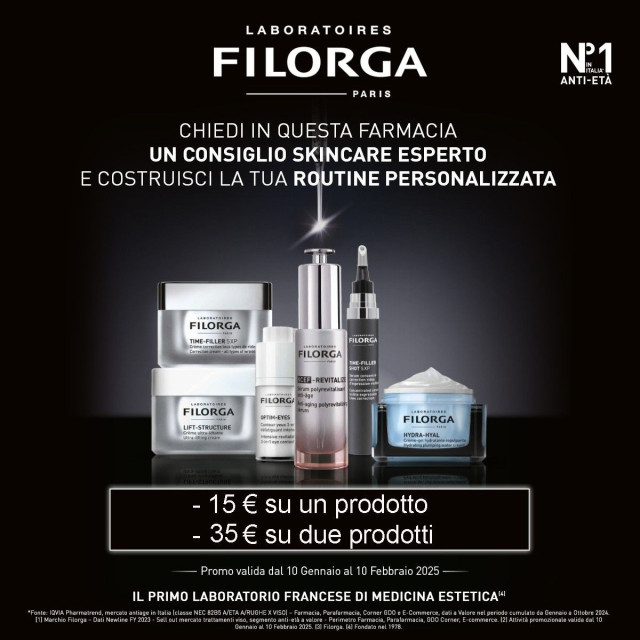 Promo Filorga - 15/-35 euro! 