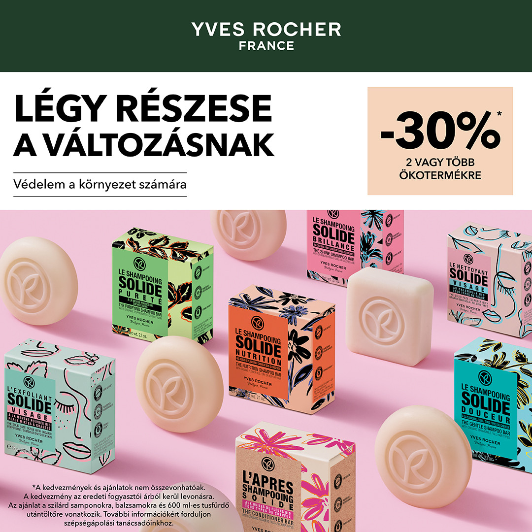 Védd a környezetet az Yves Rocher termékeivel!