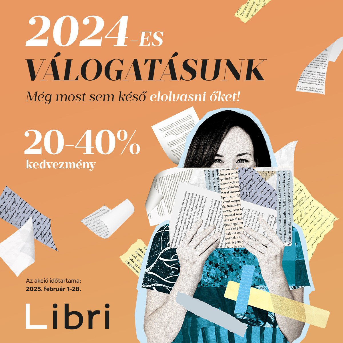 2024-es válogatás 20-40% kedvezménnyel!