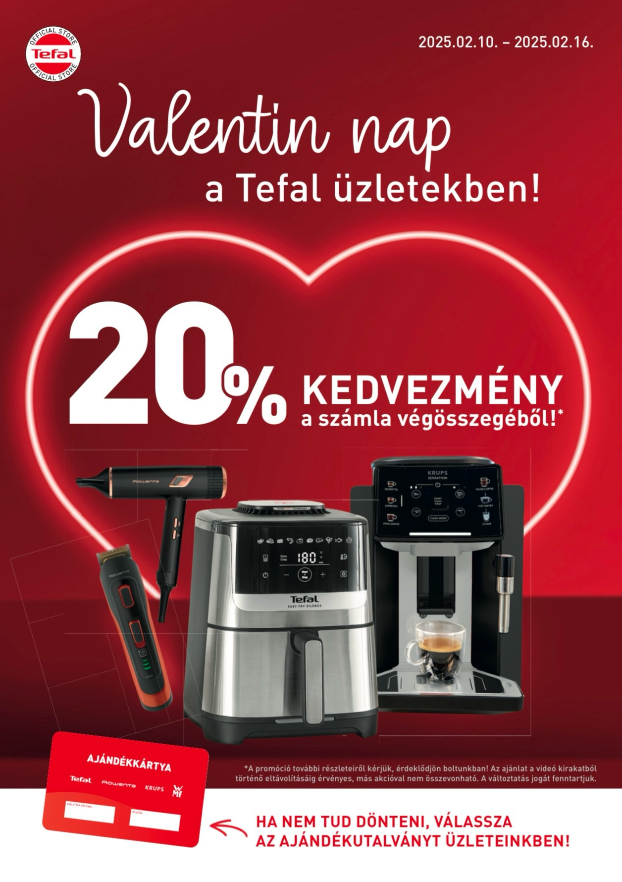 -20% Valentin-nap alkalmából!