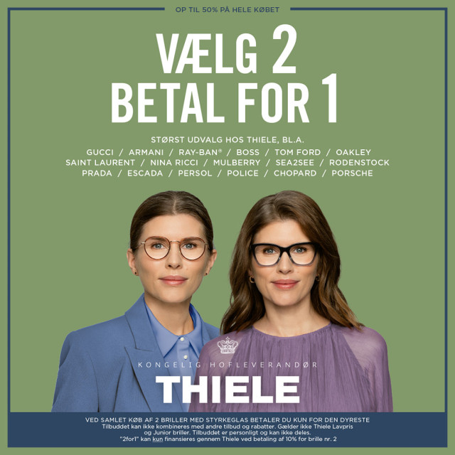 2for1 hos Thiele