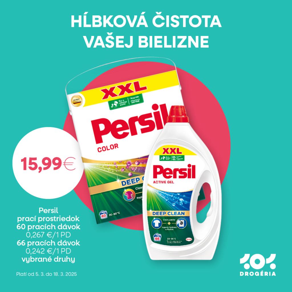 🧺 Persil – expert na čistotu, ktorému môžete dôverovať! 🧺