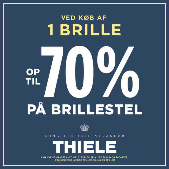 ved køb af 1 brille