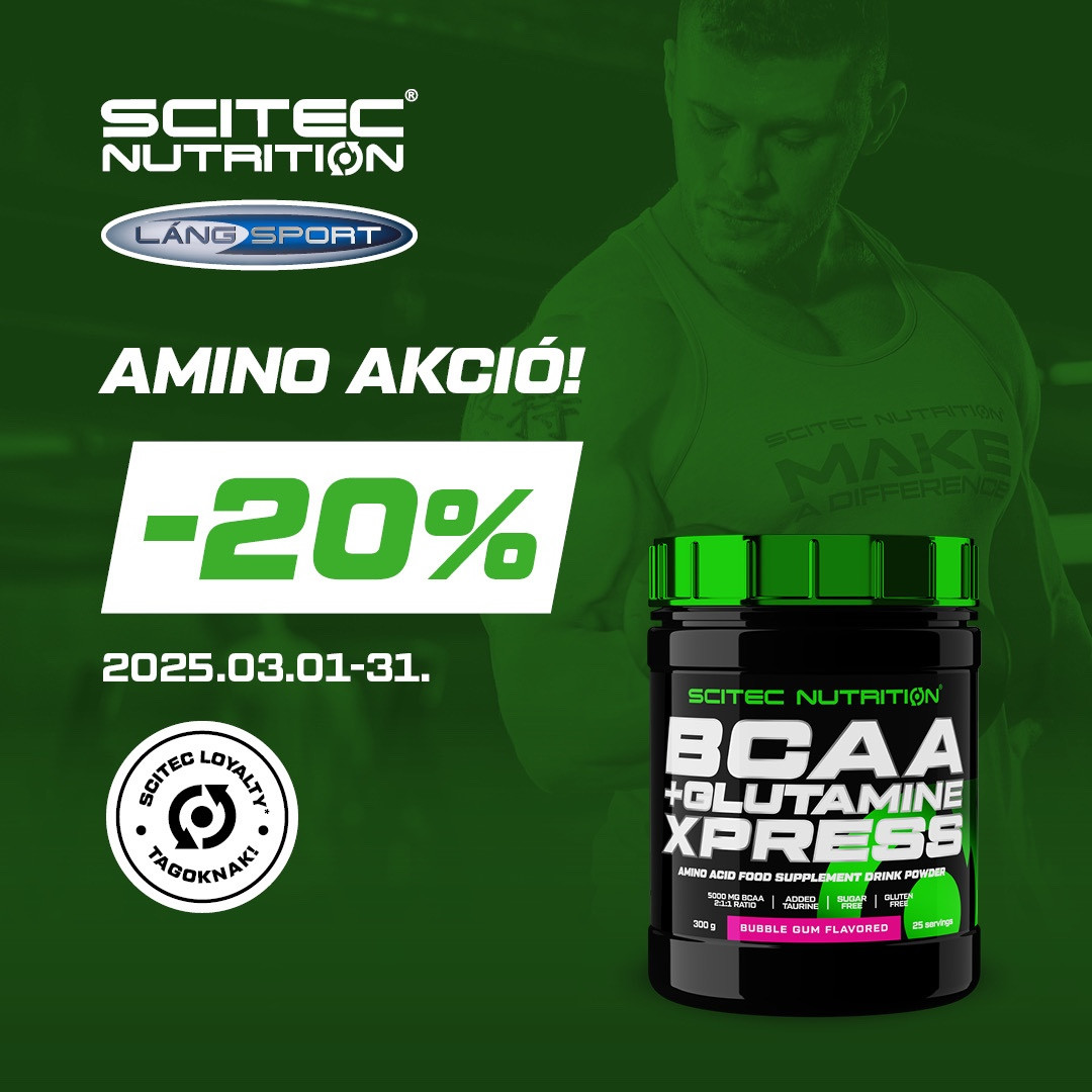 BCAA + Glutamine Xpress akció