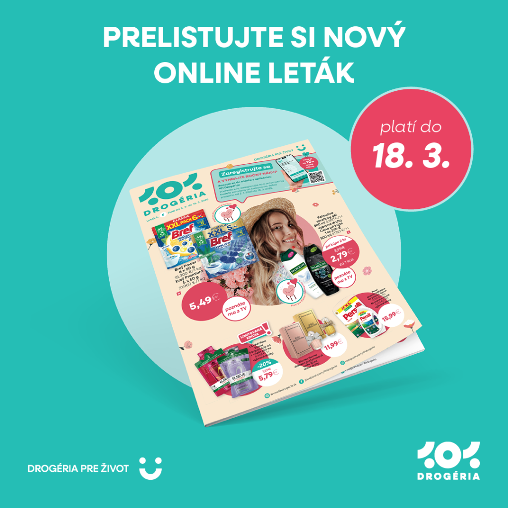 📢 Nový leták plný skvelých zliav je tu! 📢