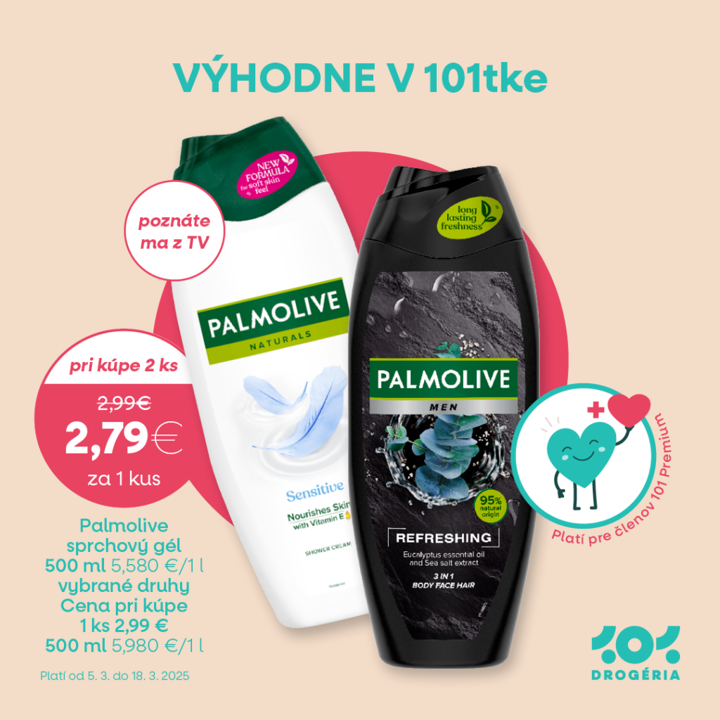 🌿 Prebuďte svoje zmysly s Palmolive! 🌿