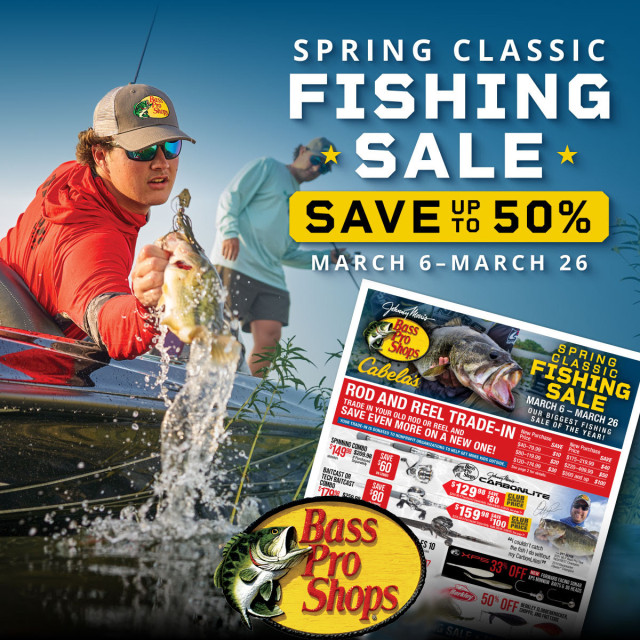 Spring Classic Fishing Sale