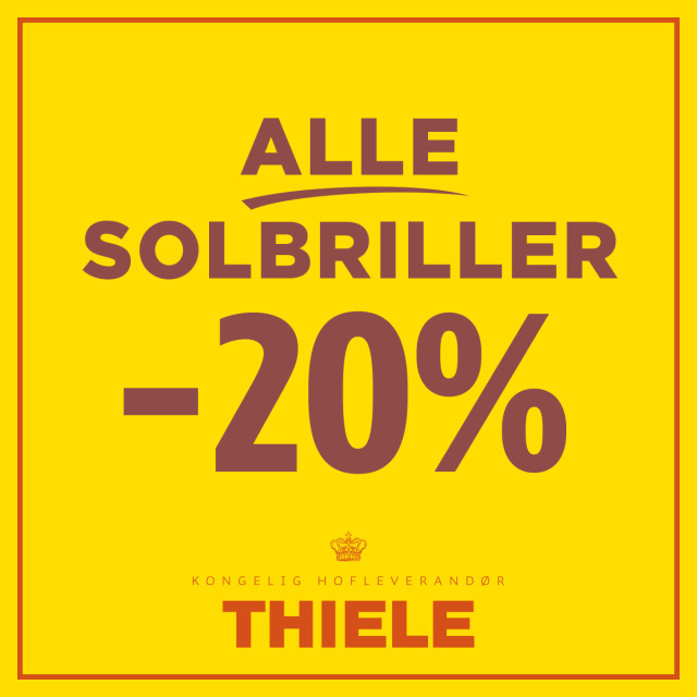 Alle solbriller 20%