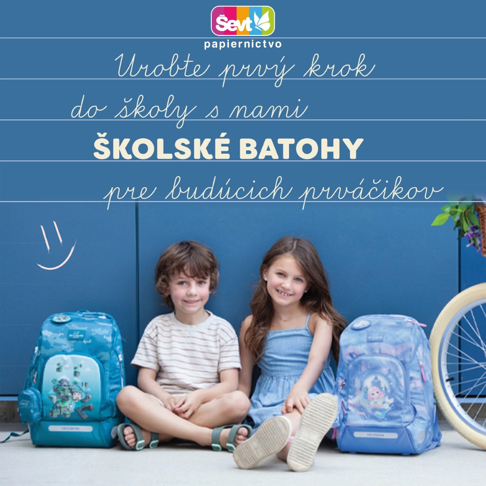 Školské batohy pre budúcich prváčikov 