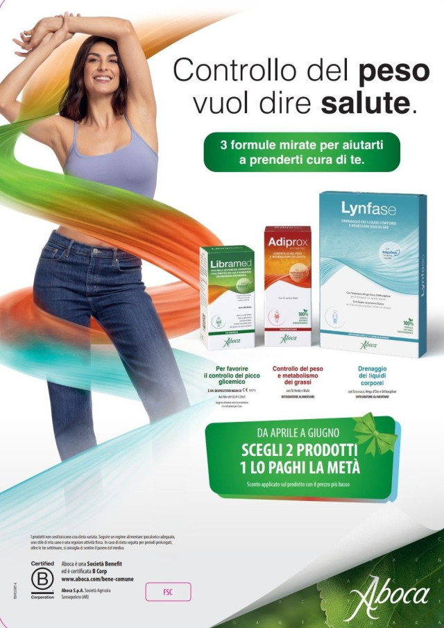 Promo controllo del peso Aboca