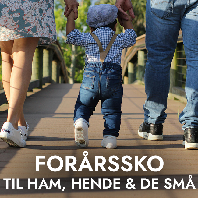 De perfekte sko til foråret - find det rette match til ham, hende og de små