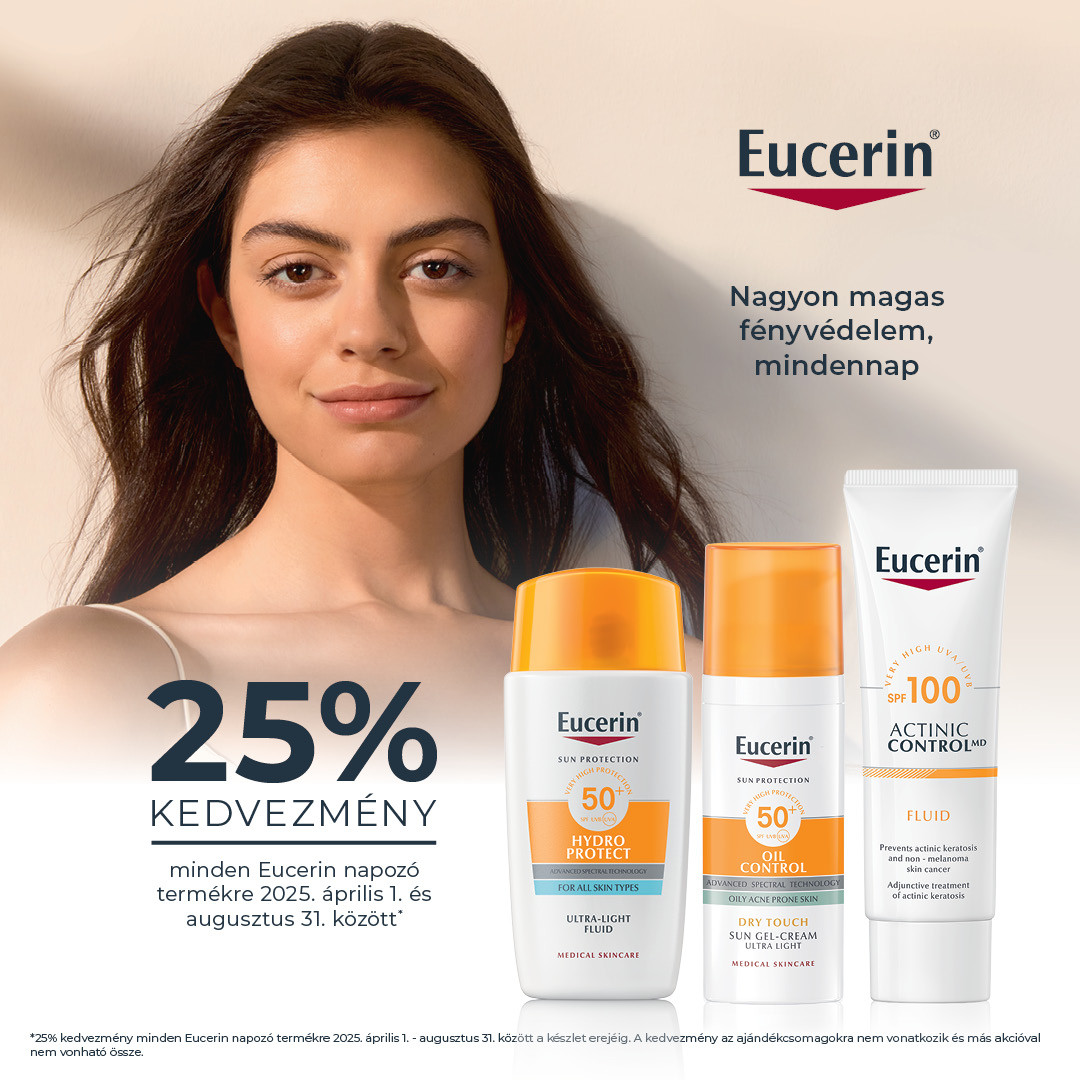 ☀️Eucerin fényvédő akció