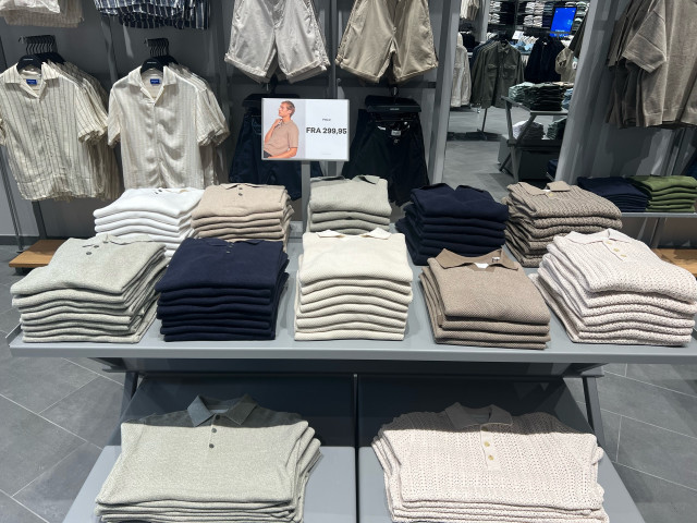 Strikket polo