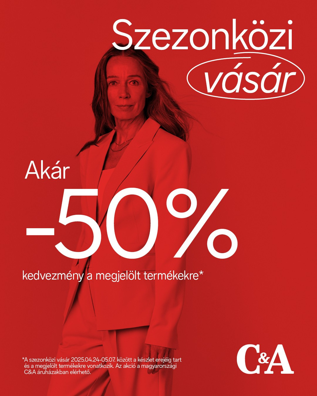 C&A Szezonközi leárazás