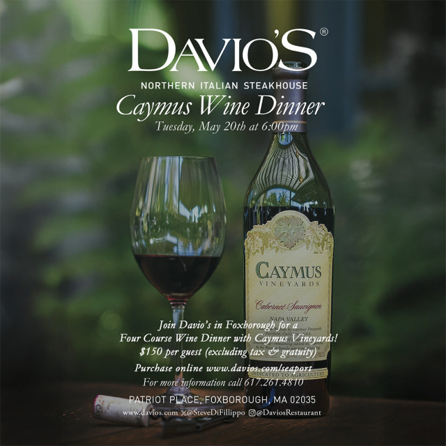Caymus Wine Dinner