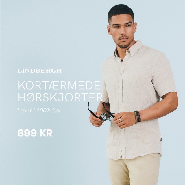 Kortærmede skjorter til sommeren 🌞