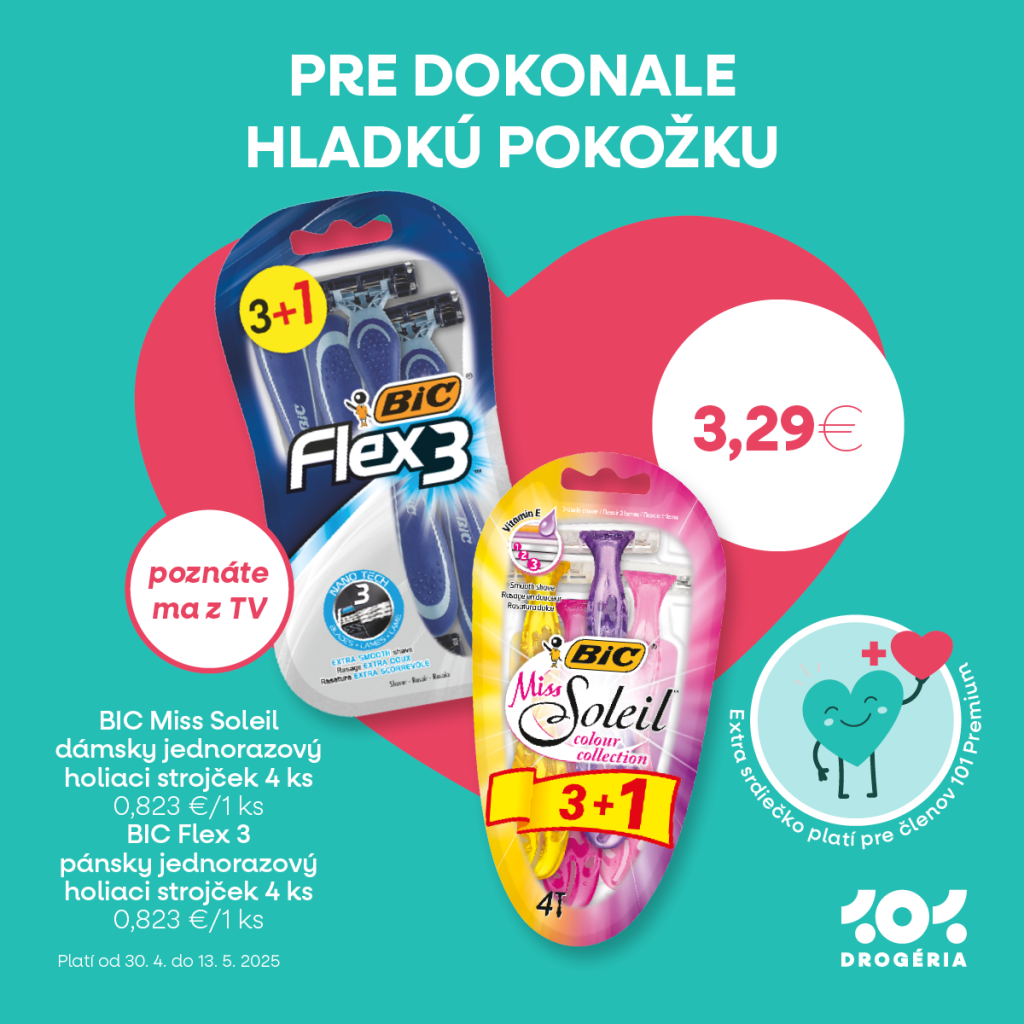 ✨ Hladká pokožka? S BIC je to hračka! ✨