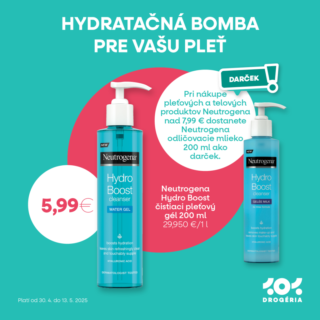 💧 Hydratácia, ktorá začína už pri čistení
