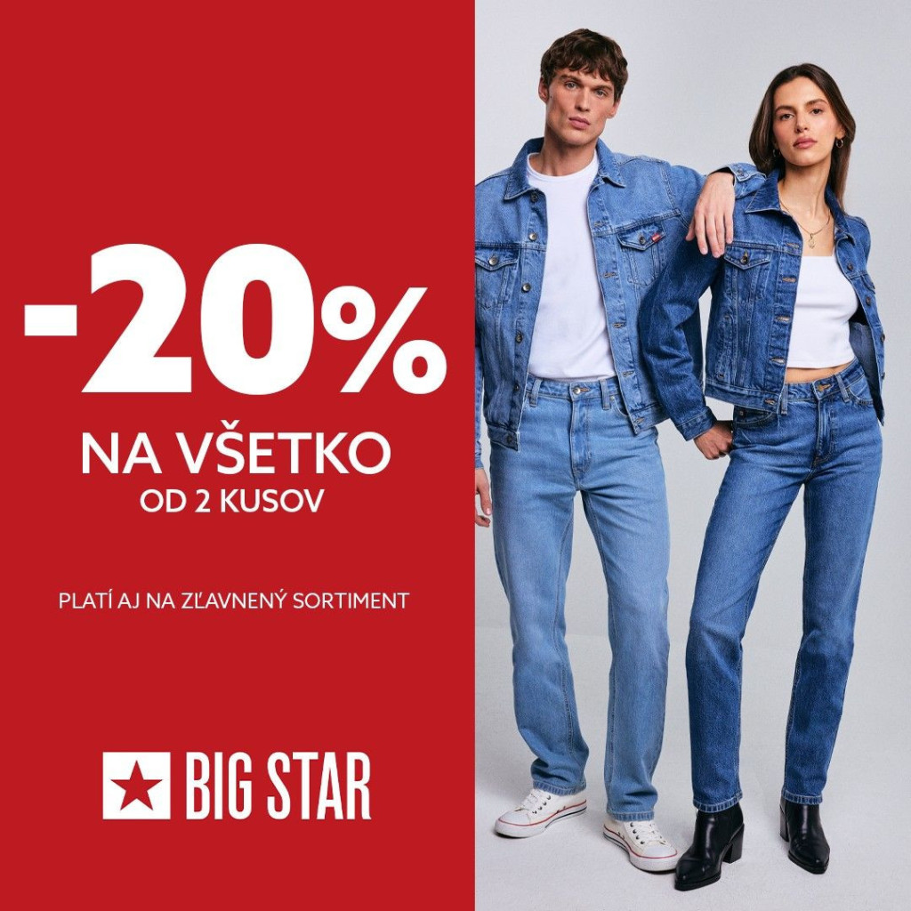 -20% NA VŠETKO 🙂