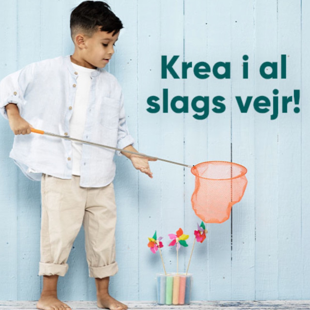 Krea inden- eller udendørs ☀️☔️