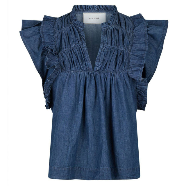 Neo Noir - Jayla Denim Top