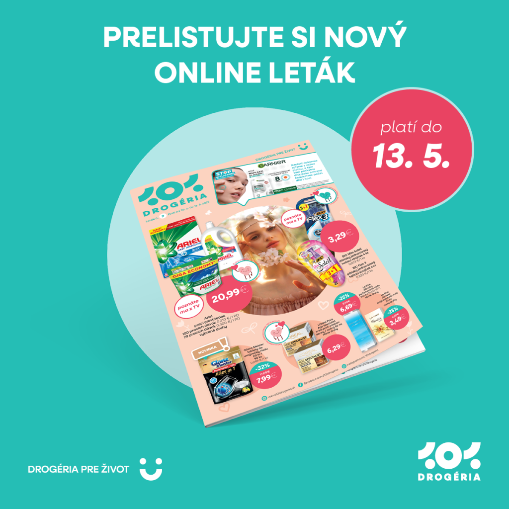 🌼 Nový leták je tu! 🌼